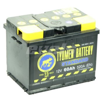 Tyumen Battery 6ст-60 L+
