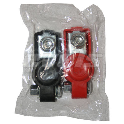 Клеммы АКБ металл "евро" (под болт) с колпачком АРК — основное фото